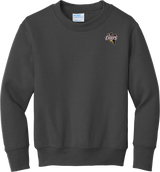 Mercer Chiefs Youth Core Fleece Crewneck Sweatshirt