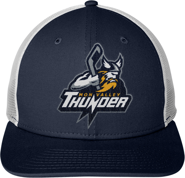 Mon Valley Thunder New Era Snapback Low Profile Trucker Cap