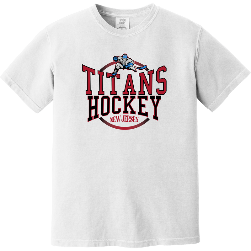 NJ Titans Heavyweight Ring Spun Tee