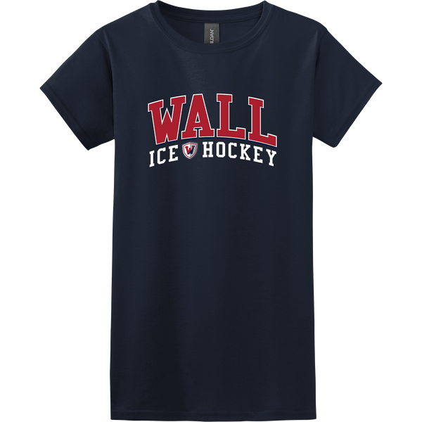 Wall Hockey Softstyle Ladies T-Shirt