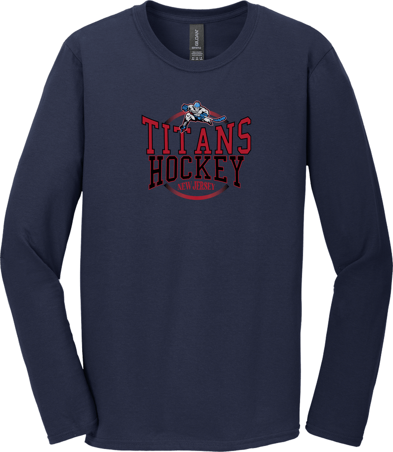 NJ Titans Softstyle Long Sleeve T-Shirt