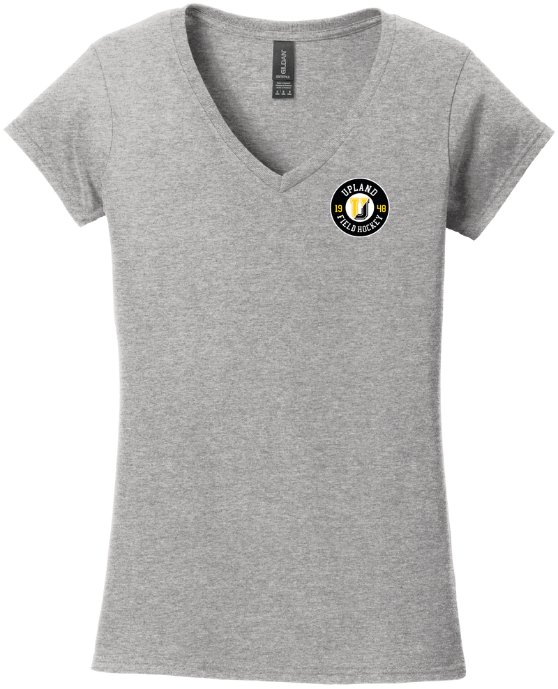 Upland Field Hockey Softstyle Ladies Fit V-Neck T-Shirt