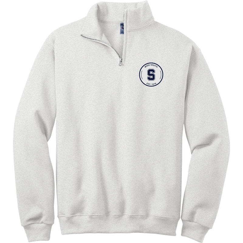 Midd South FBLA NuBlend 1/4-Zip Cadet Collar Sweatshirt