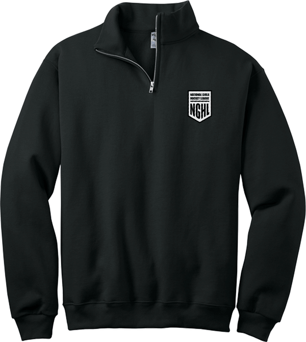 NGHL NuBlend 1/4-Zip Cadet Collar Sweatshirt