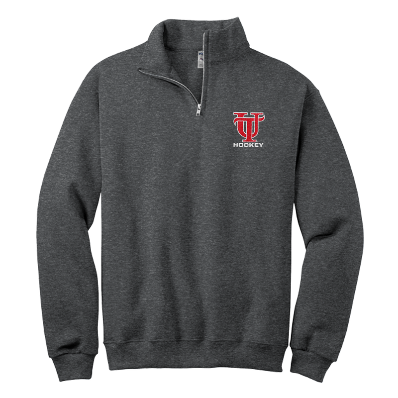 University of Tampa NuBlend 1/4-Zip Cadet Collar Sweatshirt