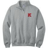 King's College NuBlend 1/4-Zip Cadet Collar Sweatshirt