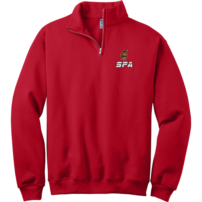 Seacoast Spartans NuBlend 1/4-Zip Cadet Collar Sweatshirt