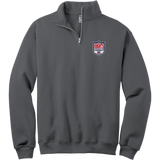 Knights Youth Football NuBlend 1/4-Zip Cadet Collar Sweatshirt