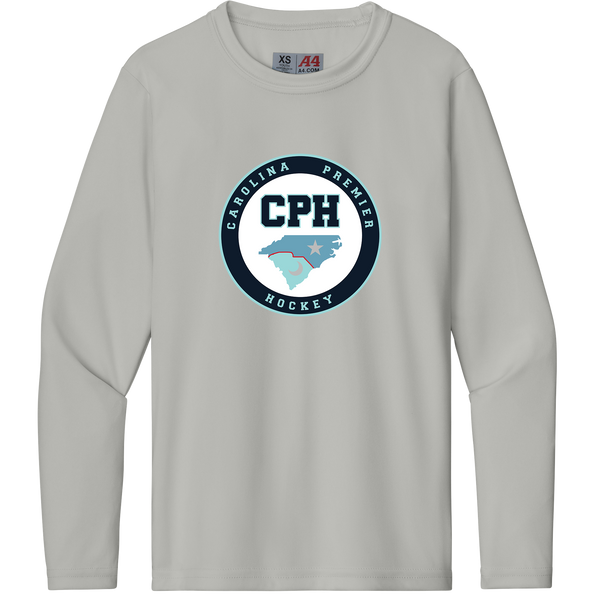 Carolina Premier Hockey Youth Cooling Performance Long Sleeve Tee