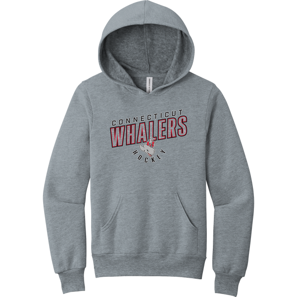 CT Whalers Tier 2 Youth Sponge Fleece Pullover Hoodie