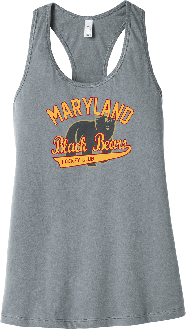 Maryland Black Bears Womens Jersey Racerback Tank