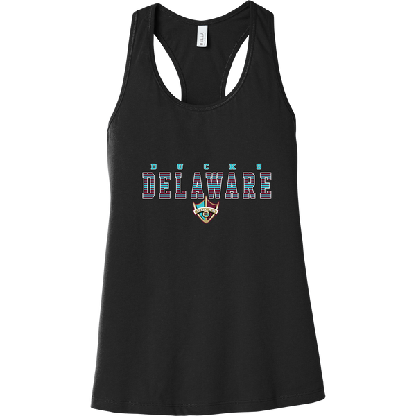 Delaware Ducks Womens Jersey Racerback Tank