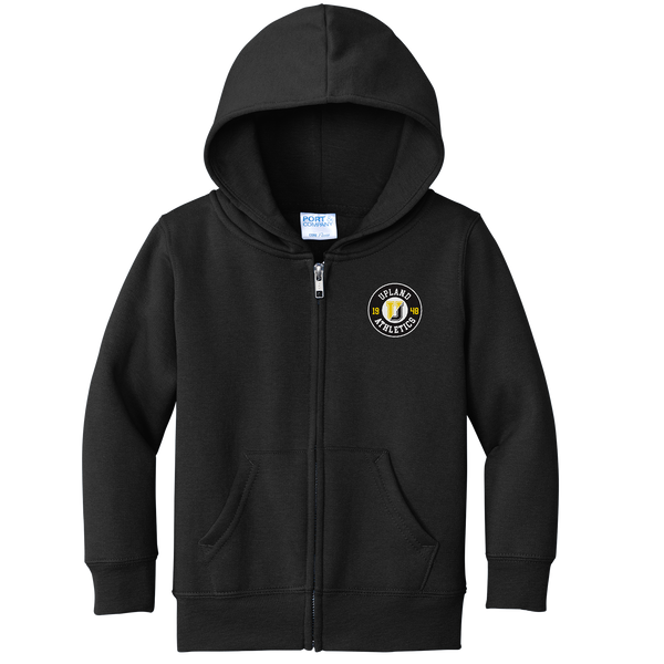 Upland Country Day School Toddler Core Fleece Full-Zip Hooded Sweatshirt