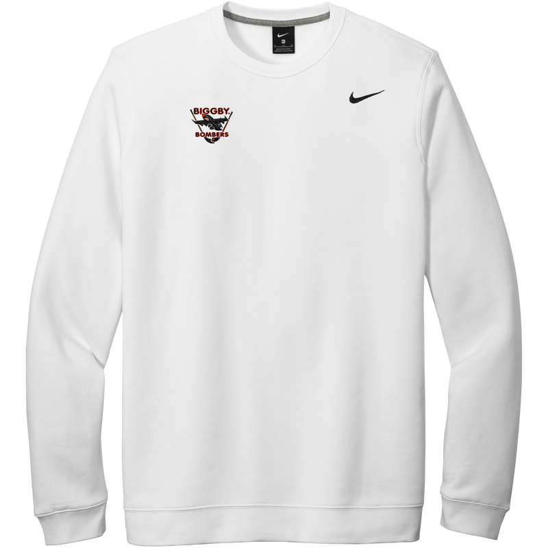 Biggby Bombers Nike Club Fleece Crew