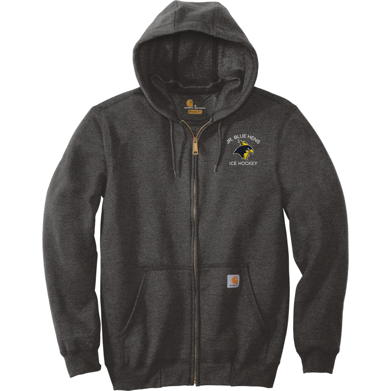 Delaware Jr. Blue Hens Carhartt Midweight Hooded Zip-Front Sweatshirt