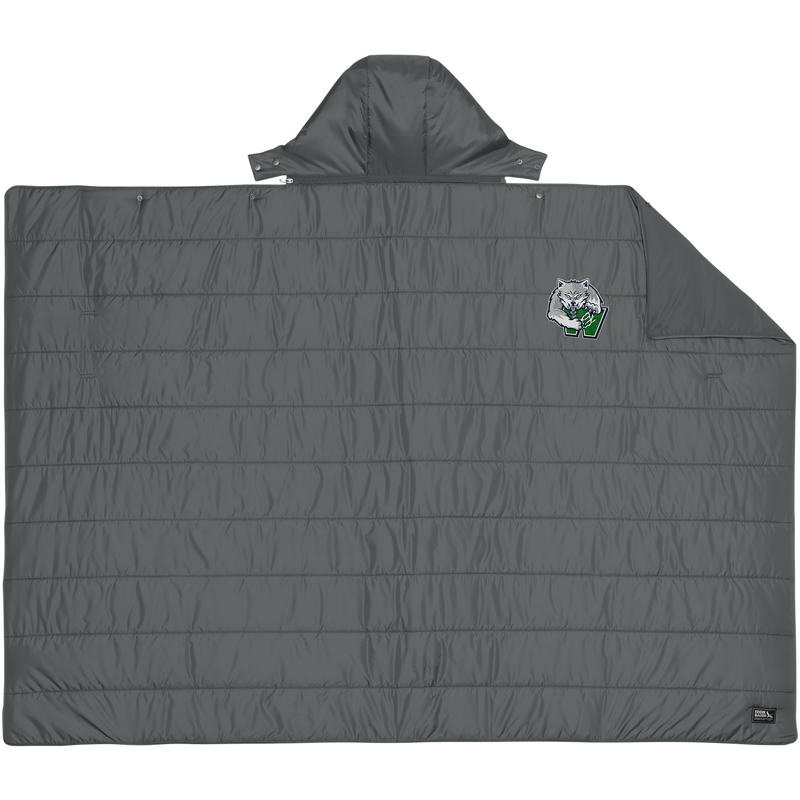 Woodbridge Wolfpack Eddie Bauer Puffy Camp Poncho