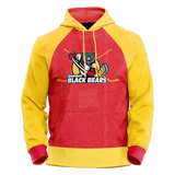 Dupage Black Bears Adult Sublimated Retro Hoodie