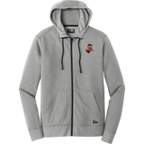 Jersey Shore Wildcats New Era Tri-Blend Fleece Full-Zip Hoodie