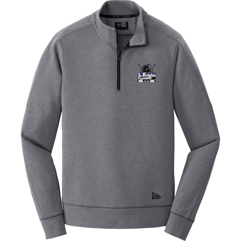 Old Bridge Jr. Knights New Era Tri-Blend Fleece 1/4-Zip Pullover