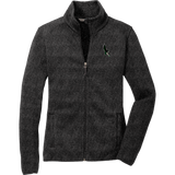 Wilmington Nighthawks Ladies Sweater Fleece Jacket