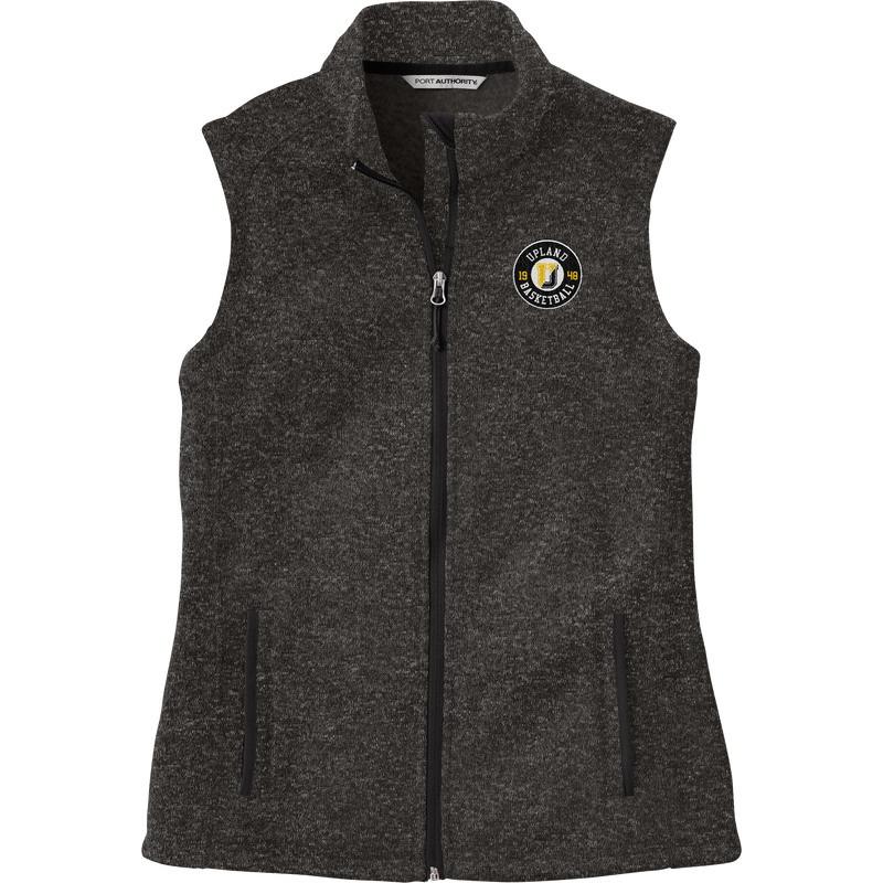 Upland Basketball Ladies Sweater Fleece Vest