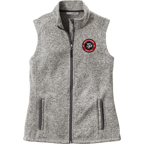 South Pittsburgh Rebellion Ladies Sweater Fleece Vest