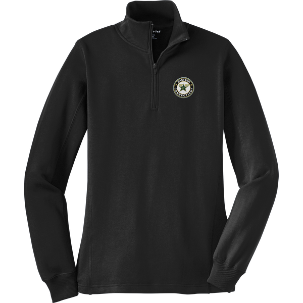 CT ECHO Stars Ladies 1/4-Zip Sweatshirt