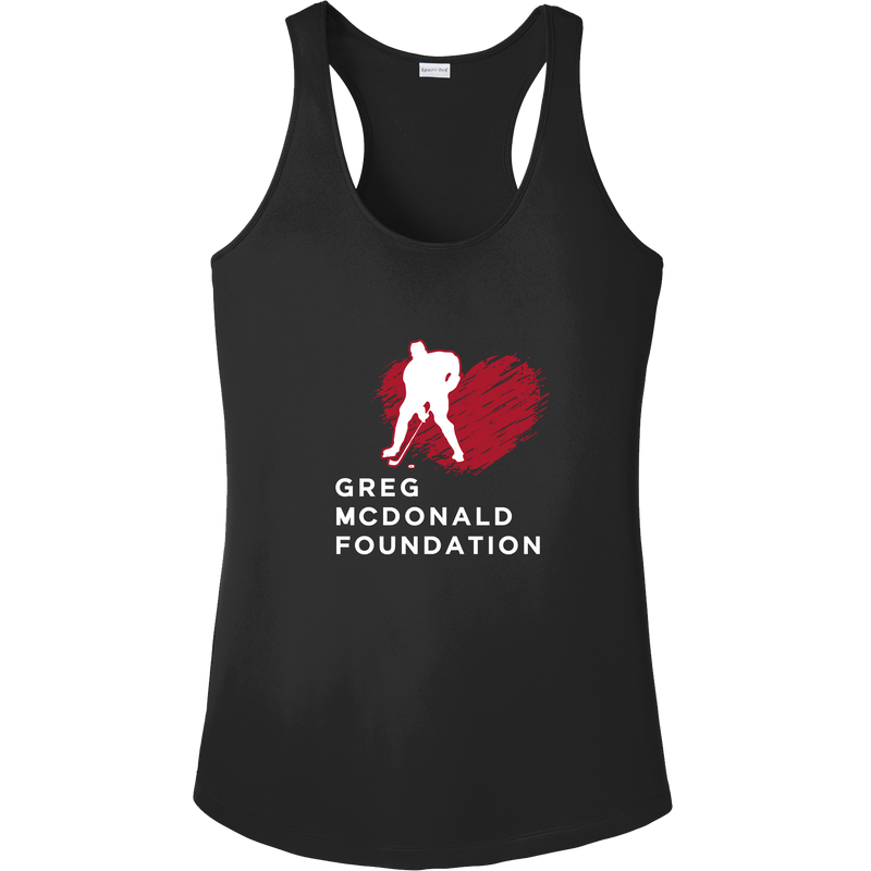 Greg McDonald Foundation Women's PosiCharge Competitor Racerback Tank