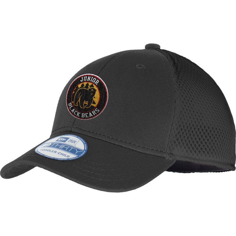 MD Jr. Black Bears New Era Youth Stretch Mesh Cap