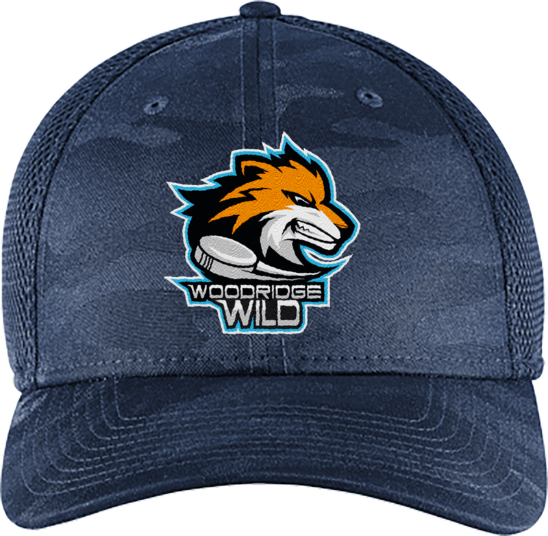 Woodridge Wild New Era Tonal Camo Stretch Tech Mesh Cap