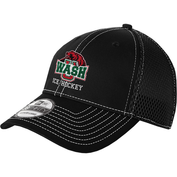 Wash U New Era Stretch Mesh Contrast Stitch Cap