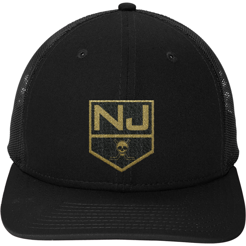 NJ Raiders New Era Snapback Low Profile Trucker Cap