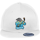 Atlantic City Seals New Era Flat Bill Snapback Cap