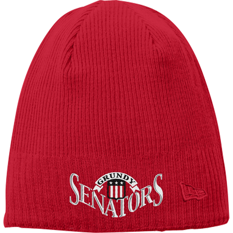 Grundy Senators New Era Knit Beanie