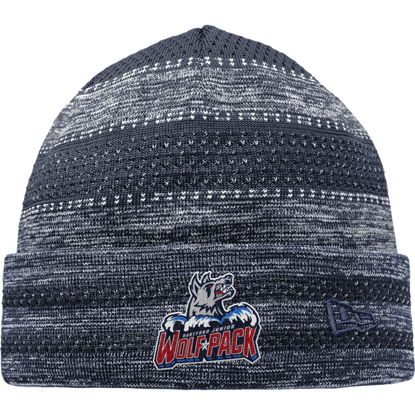 Hartford Jr. Wolfpack New Era On-Field Knit Beanie