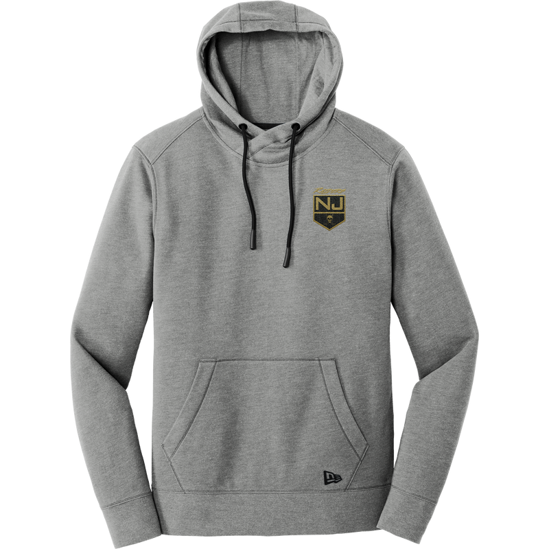 NJ Raiders New Era Tri-Blend Fleece Pullover Hoodie