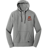 Princeton Tiger Lilies New Era Tri-Blend Fleece Pullover Hoodie