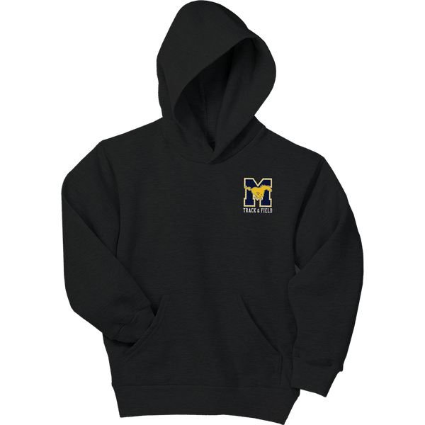 Marlboro Track and Field Youth EcoSmart Pullover Hooded Sweatshirt