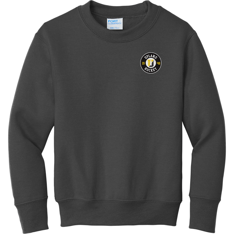 Upland Country Day School Youth Core Fleece Crewneck Sweatshirt