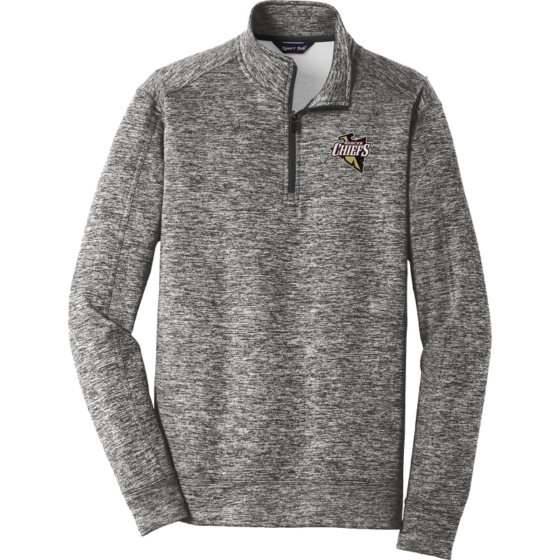 Mercer Chiefs PosiCharge Electric Heather Fleece 1/4-Zip Pullover