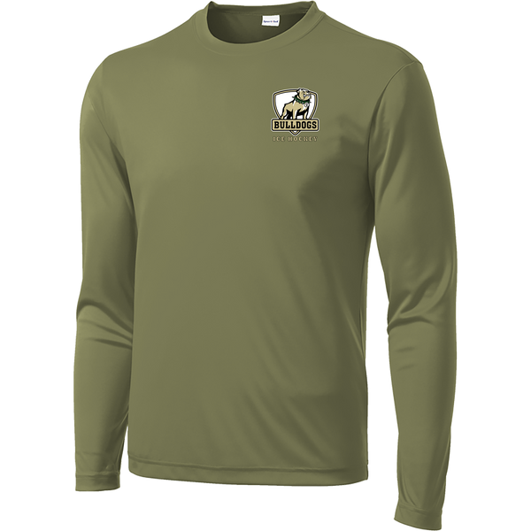 HVM Bulldogs Long Sleeve PosiCharge Competitor Tee