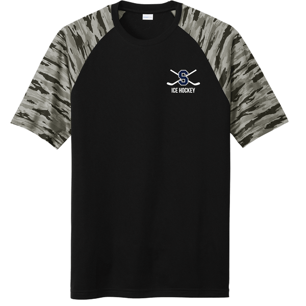 Midd South Hockey Drift Camo Colorblock Tee