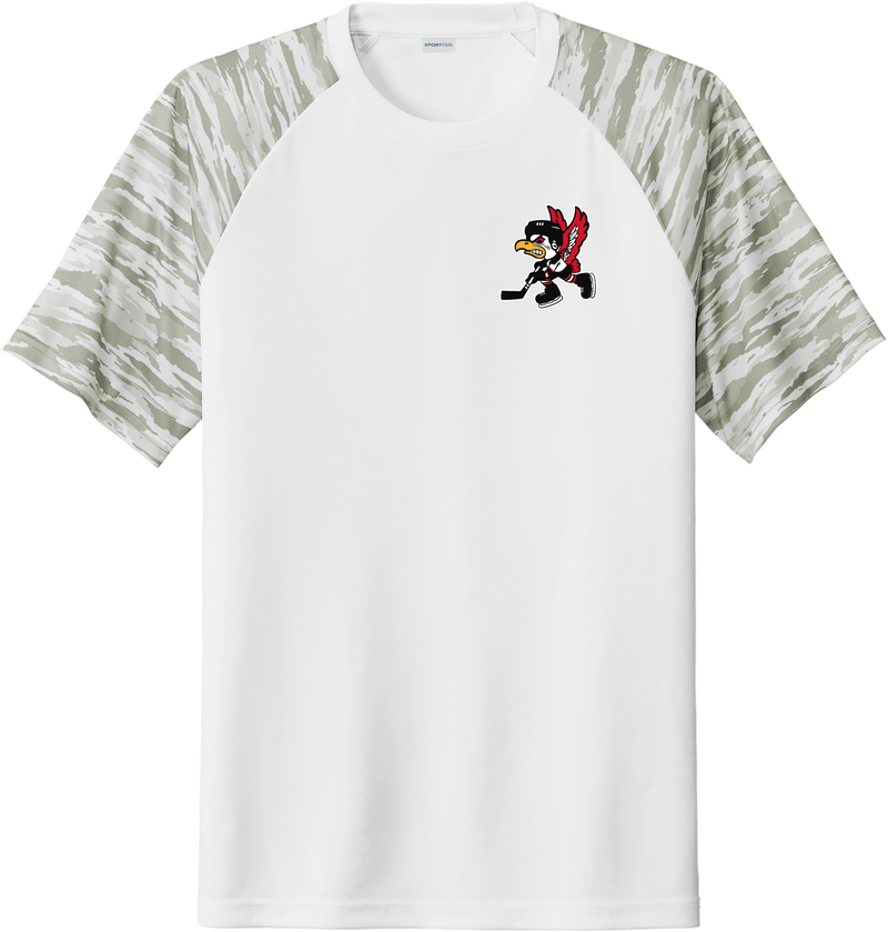 Benet Hockey Drift Camo Colorblock Tee