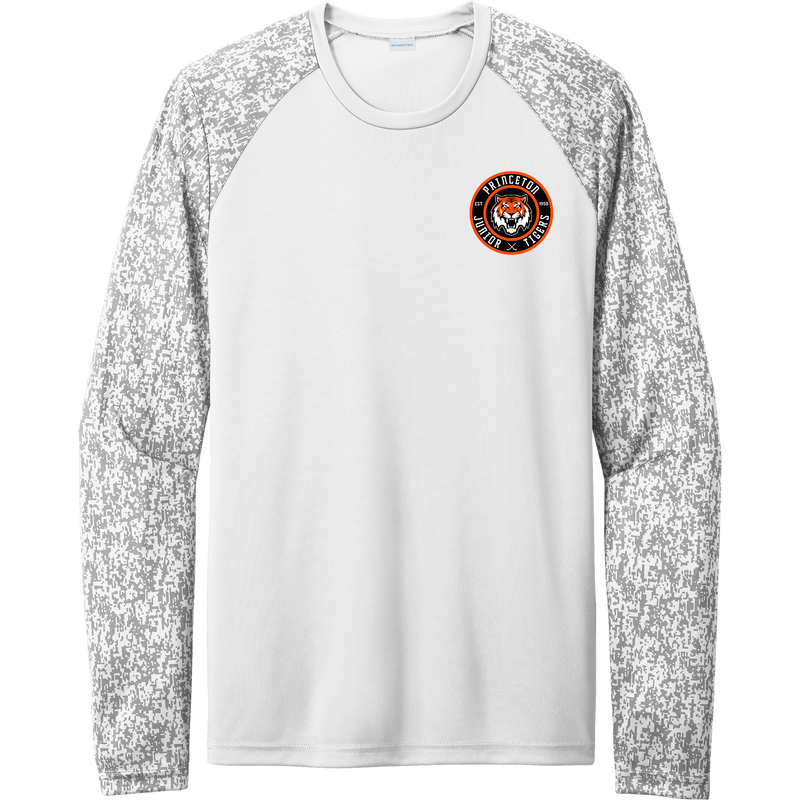 Princeton Jr. Tigers Long Sleeve Digi Camo Tee