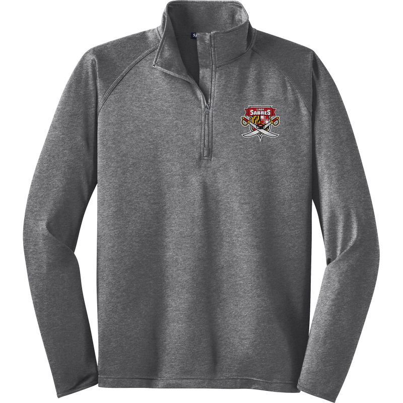 SOMD Lady Sabres Sport-Wick Stretch 1/4-Zip Pullover