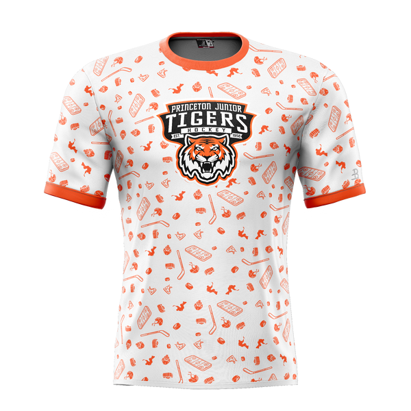 Princeton Jr. Tigers Adult Sublimated Pattern Tee
