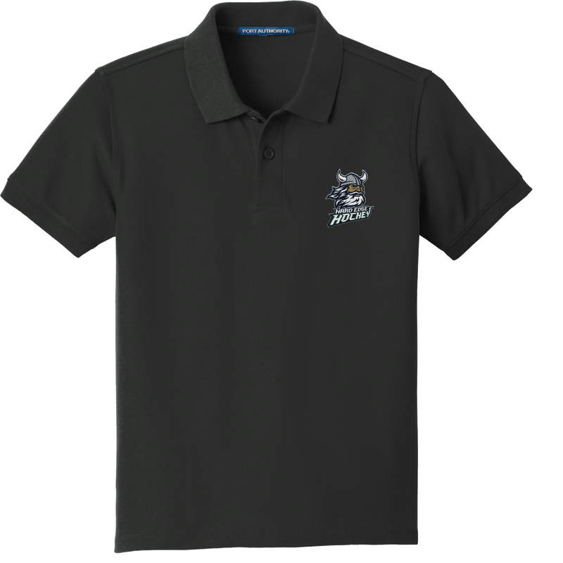 Hard Edge Hockey Youth Core Classic Pique Polo