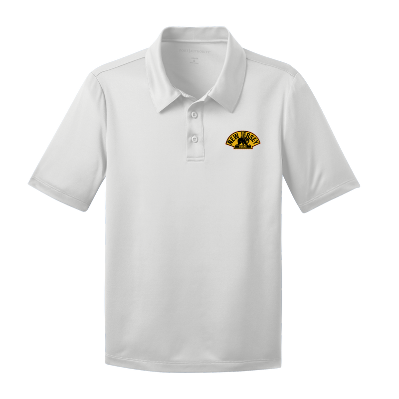 NJ Bears Youth Silk Touch Performance Polo