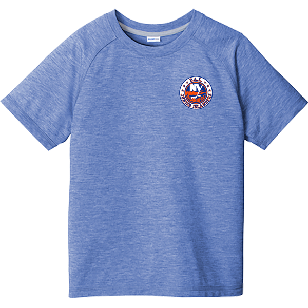 PAL Jr. Islanders Youth PosiCharge Tri-Blend Wicking Raglan Tee