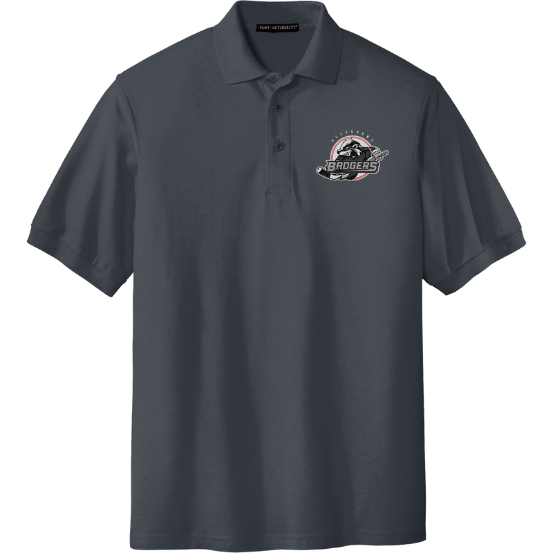 Allegheny Badgers Adult Silk Touch Polo